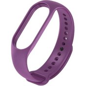 Resim Xiaomi Mi Band 7 Uyumlu Klasik Kordon-mor Mor 