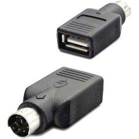 Resim Platoon USB Ps2 Çevirici USB Mouse Ps2 Çevirici USB Klavye Ps2 Çevirici 
