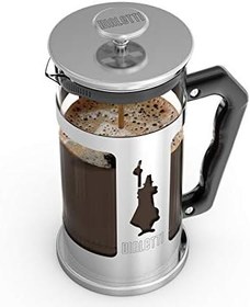 Resim Bialetti - Preziosa French Press: Yaklaşık 350mL kapasiteli kahve hazırlayıcı - 18/10 Paslanmaz Çelik Gövde - Bulaşık Makinesinde Yıkanabilen Borosilikat Cam Sürahi - Paslanmaz Çelik Filtre Sistemi 