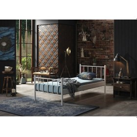 Resim Bedliga Falez Tek Kişilik Metal Karyola 90X190-90X200-120X200 