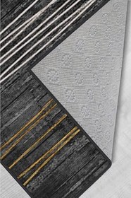 Resim Rovigo Dijital Baskı Yıkanabilir Kaymaz Taban Salon Halısı RVG1392-HT702, Kırmızı, 100 x 200 