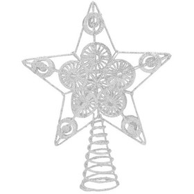 Resim Suntek Magideal Yeni Yıl Ofis Tatili Için Yılbaşı Ağacı Gümüş 