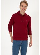Resim U.s. Polo Assn. Erkek Bordo Sweatshirt 50313720-vr014 Bordo 