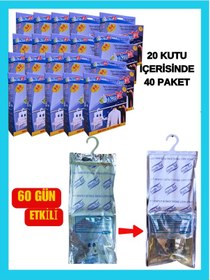 Resim Nem Tutucu Alıcı Rutubet Giderici Önleyici Korozyon Önleyici Koku Giderici 20 KG (20 Kutu - 40 Paket) 