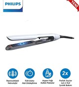 Resim Philips Saç Düzleştirici - Iyonik Bakım Ile 2 Kat Parlak Saç Düzleştirici 575PSERI 