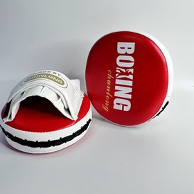 Resim 1 adet Evrensel Boks Yumruk Eldiveni, PU Deri Taekwondo Muay Thai Antrenman Odak Pedi, Kickboks için Dövüş Sanatları Sanda El Hedefi - Etkili Dövüş Sporları Eğitimi için Dayanıklı Yumruk Eldiveni 