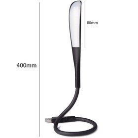 Resim nelerbulurum USB Girişli esnek 3 Seviye Dokunmatik Usb Led Masa Çalışma Kitap Okuma Lambası Pc Gece Lambası 