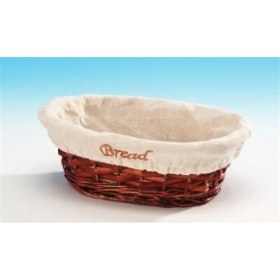 Resim Ekmek Sepeti Oval Bezli 