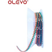 Resim Olevo 4.5 M/rulo Diş Ortodonti Güç Zinciri Elastik Ultra Powerchains Ligler Lastik Bantlar Parantez Uzun Kısa Sürekli Piyano Siyah 