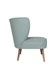 Resim Bienville Tekli Koltuk İndigo Mavi 