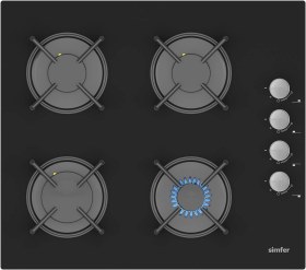 Resim Simfer SB8220 - T3500 - SD8703 QS Mekanik Siyah 3'lü Ankastre Set 