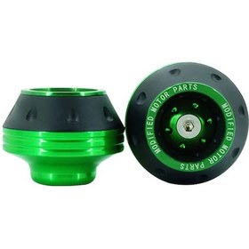 Resim Dream011 2 Adet Evrensel Motor Fork Koruyucu Green Düşme Çarpışma Önleyici Bobber Touring Dirt Motosiklet 