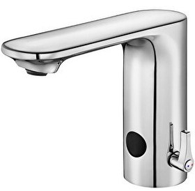 Resim ECA Compact Fotoselli Pilli Çift Su Girişli Lavabo Bataryası 108108037 