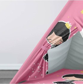 Resim instababyrooms Çocuk Oyun Çadırı Prenses kız karakteri Dijital Baskılı 