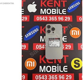 Resim Apple iPhone 15 Pro İkinci El YD | 1 TB | Natürel Titanyum 