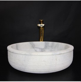 Resim Afyon Beyaz Başlıklı Dışı Taramalı Lavabo 