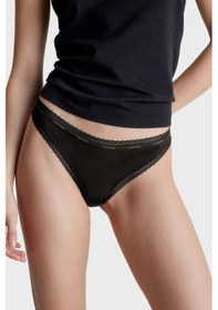 Resim Calvin Klein Bayan Külot 000qd3802e Fıy Siyah Beyaz Krem 