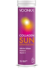 Resim Voonka Collagen Sun Efervesan 15 Tablet 