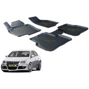 Resim Paspas 3D Havuzlu Volkswagen Passat B6 2005-2011 (Bej) 504643687 