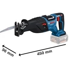 Resim Lidyahan Store Professional Gsa 185-LI Akülü Panter Testere (18 Volt, 1 x 5,0 Ah Akü, Şarj Cihazı, Ahşapta Kesme Derinliği: 230 Mm, 2.900 Strok/dk, Karton Kutuda) 