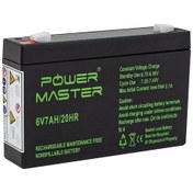 Resim Powermaster 6Volt 7Amper Akü 6V 7A 150X50X94Mm 