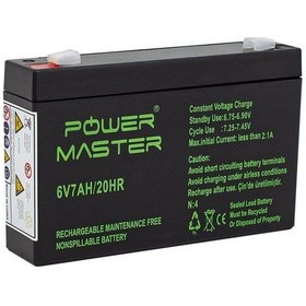 Resim Powermaster 6Volt 7Amper Akü 6V 7A 150X50X94Mm 