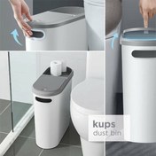 Resim Lova Çöp Kovası Otomatik 10 Lt Kups 
