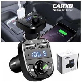 Resim Carx8 Digital Ekran Bluetooth Araç Kiti Mp3 Fm Transmitter 1 