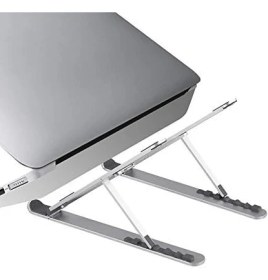 Resim Karokstore Idock N29-2 Büyük 14” - 17.3” Katlanır Alüminyum Laptop Standı 