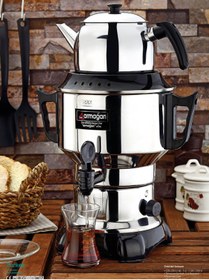 Resim BEYOĞLU AVM Armağan Elektrikli Semaver 3,5 Lt Termostatlı Çaycı 