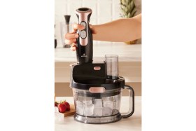 Resim Empressco Pembe Çok Fonksiyonlu Mutfak Robotu ve Blender Seti 2000 W 