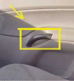 Resim Citroen C3 Kapı Çekme Kolu 2002-2008 Adet 