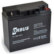 Resim Orbus 12v 18 Ah Akü Kuru Tip (180*76*167) 20 Hr (5 Kg) 