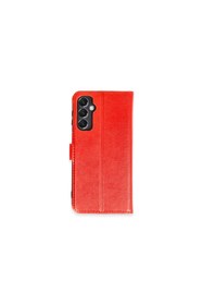Resim artlab Art Galaxy M34 5G Kılıf Trend S Plus Kapaklı Kılıf - Kırmızı Lab 