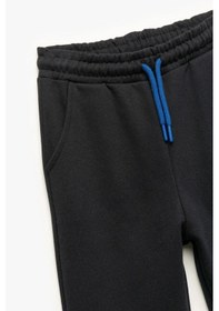 Resim Koton Erkek Çocuk Basic Şardonlu Jogger Eşofman Altı Siyah 
