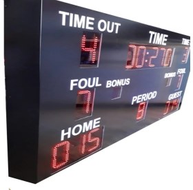Resim Basketbol Skorbord Sistemi (Kasa Ölçüsü: 15X120X225 Cm) 