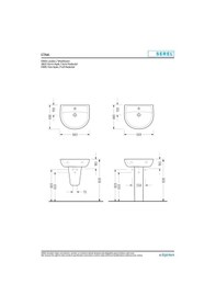 Resim Serel Bocchi Etna 46 x 56 CM Duvara Monte Lavabo En01Tds110H 