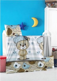 Resim Komfort Home Bebek Uyku Seti %100 Pamuk / Bear 