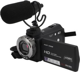 Resim KKPLZZ Dijital Kamera 30 MP 3 inç Renkli LCD Ekran Yakınlaştırma 16X Video Kayıt Kamerası 1920 x 1080 Mikrofonlu 