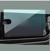 Resim Volkswagen T-roc Uyumlu 8 İnç Ekran Koruyucu Tek Tuşlu Multimedya 9H Nano Ekran Koruyucu 