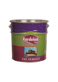 Resim Kardelen Yat Vernik.12 Lt. Şeffaf ,parlak Ahşap Verniğ 