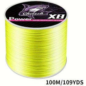 Resim Chelesh 99.67 metre 8-İplik Örgülü PE Hattı, 6.8KG-45.36KG Güç, Yüksek Yoğunluk, Aşınmaya Dayanıklı, Süper Pürüzsüz Yem Hattı, Tatlı ve Tuzlu Su Balıkçılığı İçin İdeal Hediye, Balıkçılar İçin İdeal Hediye, Balıkçılık Hediyesi | Renkli Hattı | Dayanıklı Hattı, Balık Taktiği Aksesuarı 