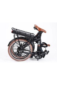 Resim Alba Fold E Premium Katlanır Elektrikli Bisiklet Lcd Gösterge 36v 13ah Batarya V-fren Siyah 