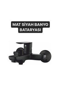 Resim Boheme Fleko 3lü Set Siyah Duş Seti, Siyah Banyo Ve Lavabo Bataryası Diğer 