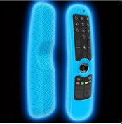 Resim Xuweiwei Lg An-mr21ga Mr21gc Mr2ga Mr2gn Uzaktan Kumanda Kılıfı Floresan Mavi Yumuşak Şok Emici 
