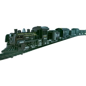 Resim Oyuncak Tren Işıklı Sesli Buharlı 1988 Tren Klasik 40 Parça 