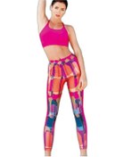 Resim Yeni Inci T128 Yoga-Fitness-Pilates-Koşu Sporcu Tayt Tek Alt 