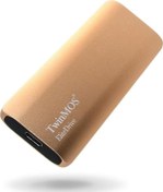 Resim 256gb Taşınabilir External Ssd Usb 3.2/type-c (gold) Twinmos