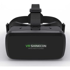 Resim VR Shinecon G06a Reçine Lens 720° Panoramik 3d Stereo Sanal Gerçeklik Gözlüğü Metaverse Popsoket 