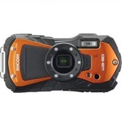 Resim Ricoh WG-80 Sualtı Fotoğraf Makinesi (Turuncu) 